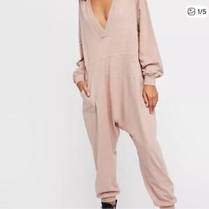 Anrabess Pink Jumpsuit